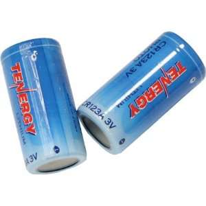   Tenergy Standard 3V Lithium Battery CR123A One battery