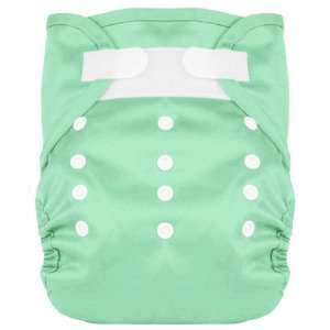  Tweedle Bugs One Size Diaper Cover (Snap)   Vista Green 