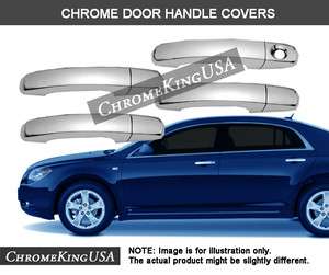 Chevy Malibu HHR Traverse GMC Terrain Chrome Door Handle Covers Trims 