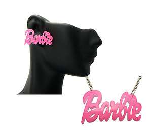 NEW!! Nicki Minaj Inspired Glitter Pearly Acrylic Barbie Earring 