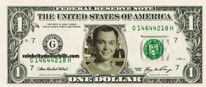   BANG THEORY SHELDON COOPER CELEBRITY DOLLAR BILL MINT US CURRENCY CASH