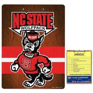  NCAA North Carolina State Wolfpack Team Logo Clipboard 
