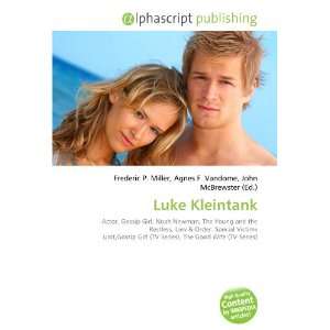  Luke Kleintank (9786134088145) Books