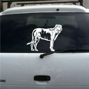  Irish Wolfhound vinyl decal big 