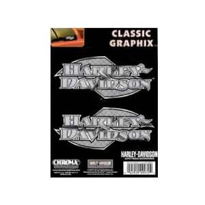  Harley Davidson   Classic Graphix Chrome Decals by Harley 