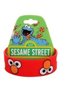  Sesame Street Elmo Rubber Bracelet: Clothing