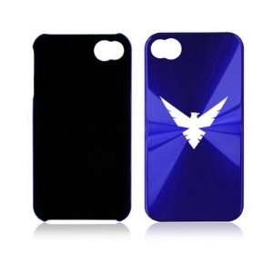   Blue A222 Aluminum Hard Back Case Phoenix Eagle Bird Cell Phones