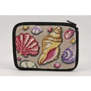  Coin Purse   Shell   Needlepoint Kit Arts, Crafts 