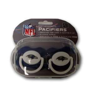  Baby Fanatic 2 pack Pacifiers   Baltimore Ravens Sports 
