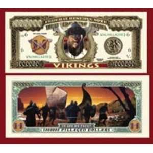  Viking Million Dollar Bill Case Pack 100: Toys & Games
