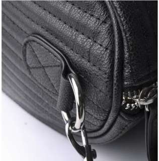Mango Quilted Faux Leather Black Tote Bag with Removable Strap   Brand 