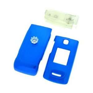  PCMICROSTORE Brand Nokia 6555 Solid Dark Blue Snap On Case 