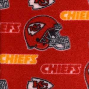  NFL Kansas City Chiefs Polar Fleece Fabric: Sports 
