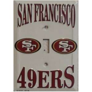   49ERS Light Switch Covers (single) Plates LS10119