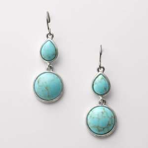  RELIC Turquoise Drop Earrings Jewelry