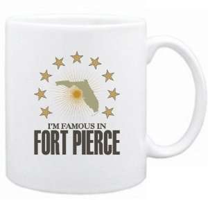 New  I Am Famous In Fort Pierce  Florida Mug Usa City:  