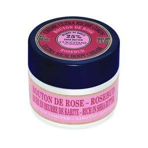 Loccitane Ultra Rich Body Cream Rosebud 3.5 Oz: Beauty