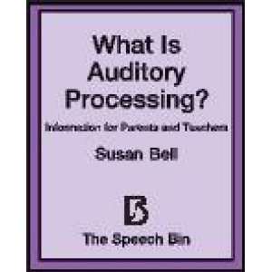  Speech Bin What Is Auditory Processing? Book   Pack of 10 