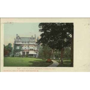 Reprint A Euclid Avenue Residence, Cleveland, Ohio 1902 