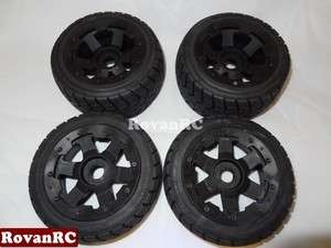   set of 4, on HD wheels mounted fits HPI Baja 5B Buggy STRONG  
