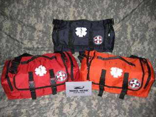 First Responder Trauma Bag/EMS Medic Kit 100+ items  