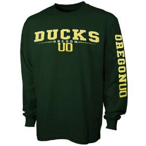   Oregon Ducks Green Standard Long Sleeve T shirt: Sports & Outdoors