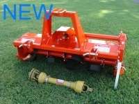 Tiller 74 inch, tractor 3 point mounted, gear drive with slip clutch 