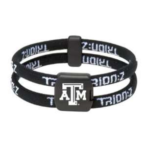  TrionZ College Series Bracelet   Texas A&M Aggies Black 