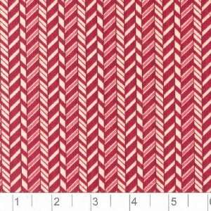   Candy Cane Stripe Red/Ivory Fabric By The Yard: Arts, Crafts & Sewing
