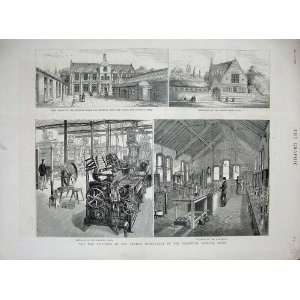   1880 Textile Department Yorkshire College Leeds Museum