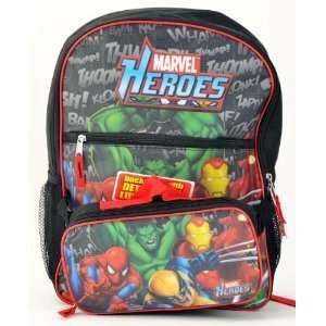 Back to School Saving   Super Hero Marvel Heroes Large Backpack   Size 