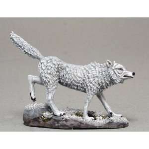    A Game of Thrones Miniatures Ghost V2   Direwolf Toys & Games