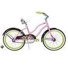 Huffy Cranbrook 20 inch Girls Bike, Pink & Green