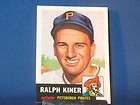 Ralph Kiner 1991 Topps Archives 1953 #191 Pittsburgh Pirates