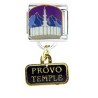 Pugster Mormon Temple Provo Utah Italian Charms Bracelet Link at  