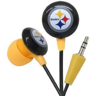   NFL Pittsburgh Steelers DJ Style Headphones, Black/Yellow Electronics