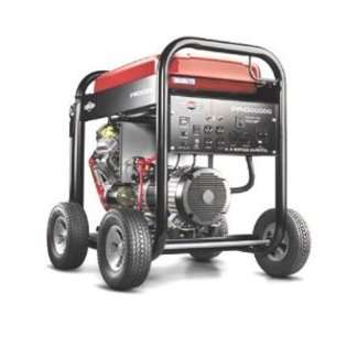   Twin Gas Powered Portable Generator With Electric Start & Wheel Kit