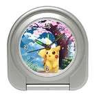 Carsons Collectibles Travel Alarm Clock of Pokemon Pikachu with 