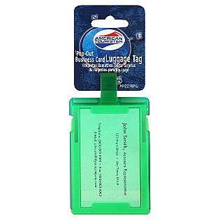 Luggage Tag, Pop Out Business Card, 1 tag  American Tourister For the 