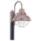   Gull Lighting 8269 44 1 Light Outdoor Post Lanterns   Weathered Copper