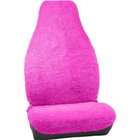 Bell Automotive 22 1 56600 8 Pink Shaggy Universal Bucket Seat Cover