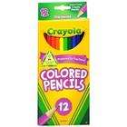   Markers Crayola sharpened colored pencils assorted colors, 12 ea
