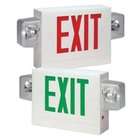 Hubbell Lighting Compass ESMXWR3 Combination LED Exit Sign and 