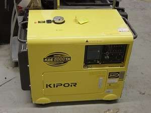 KIPOR KDE 5000TA Diesel Portable Generator  