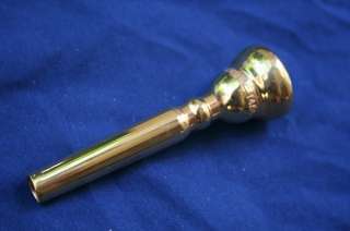 Schilke 14A4 GOLD plated Bb trumpet mouthpiece  