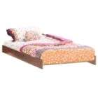 South Shore Moon Twin Bed Frame   Classic Cherry