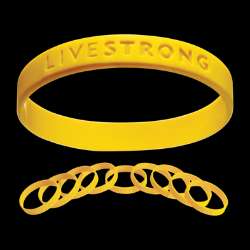 Nike LIVESTRONG Youth Wristband (10 Pack)  Ratings 