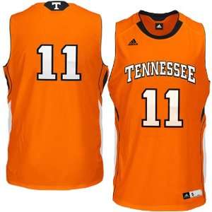  NCAA adidas Tennessee Volunteers #11 Replica Basketball 