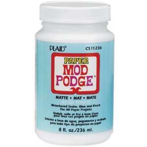  New   Mod Podge Paper Matte Finish 8 Ounce by WMU Patio 