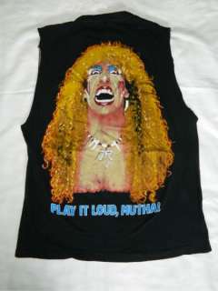   TWISTED SISTER 1984 STAY HUNGRY TOUR T SHIRT ORIGINAL 80S CONCERT CREW